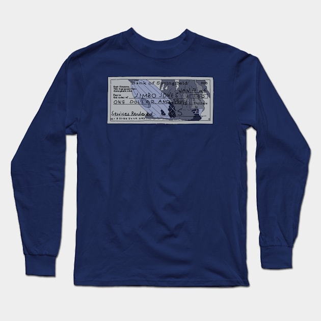 Jimbo Jones Check Long Sleeve T-Shirt by TeeAguss